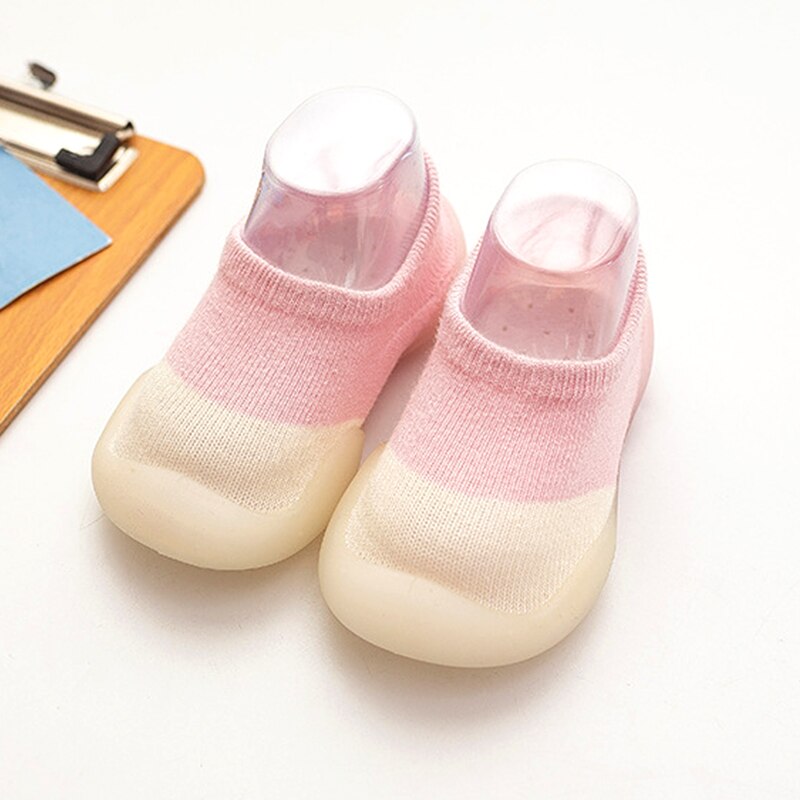 Baby Shoe Socks with Rubber Sole